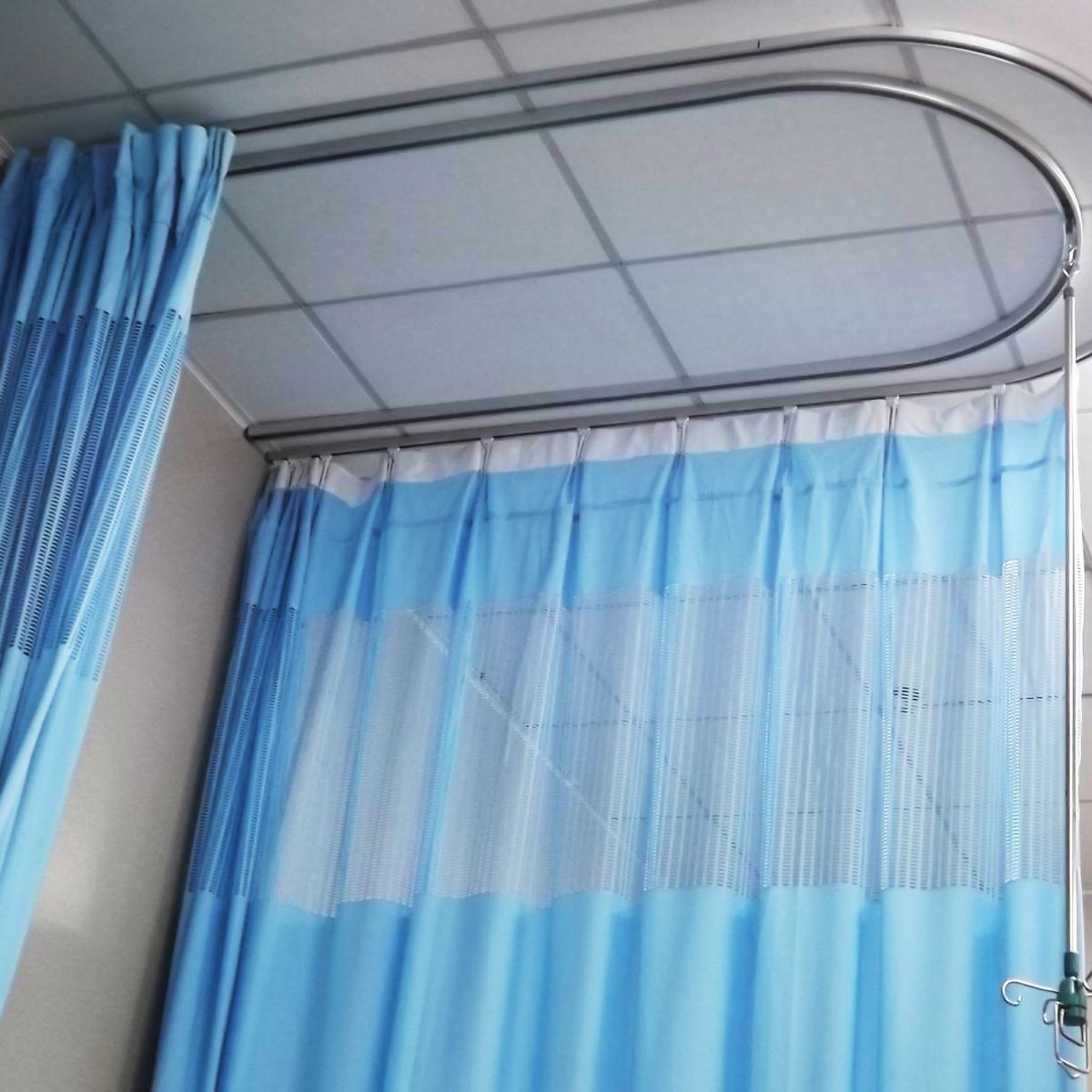 醫(yī)用隔簾的軌道怎么安裝？